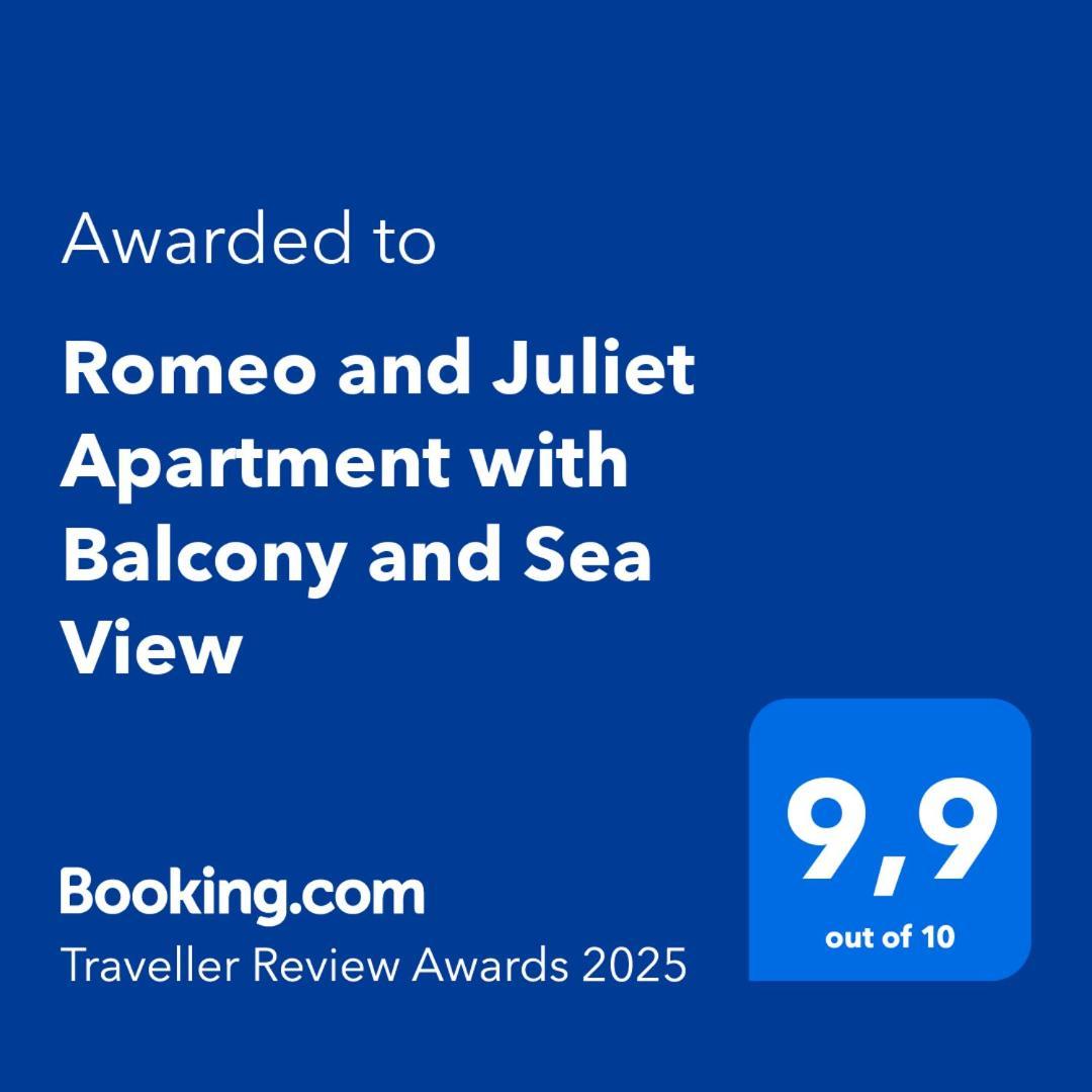 Romeo And Juliet Apartment With Balcony And Sea View 波雷奇 外观 照片